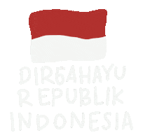 17 Agustus Indonesia Sticker