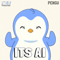 Artificial Intelligence Penguin GIF by Pudgy Penguins