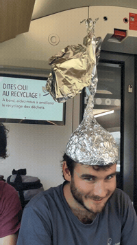 Tin Foil GIF by philoyolo