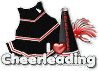 cheerleading STICKER