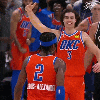 Basketball Celebrate GIF by OKC Thunder