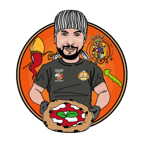 cheftonybethesda pizza chef restaurant maker Sticker