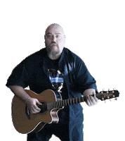 Guitar Perform Sticker by Universal Music Africa