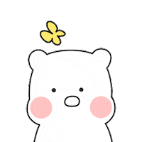 yeon_the_land thinking think butterfly panic Sticker
