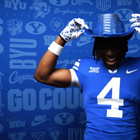 College Football Go Cougs GIF by BYU Cougars