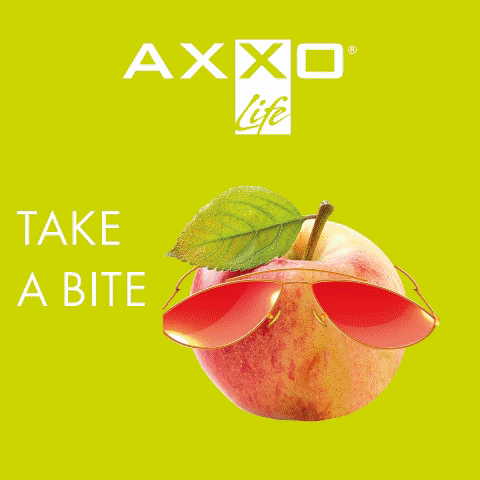 AXXOLife giphygifmaker life healthy apple GIF