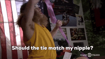 Should The Tie Match My Nipples?