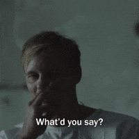 What Did You Say?