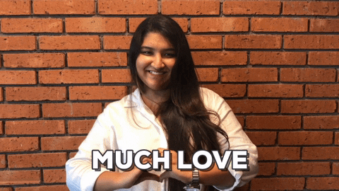 love thank you GIF by Crowdfire