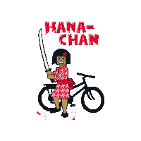 Zombie Bicycle Sticker by Belldorado