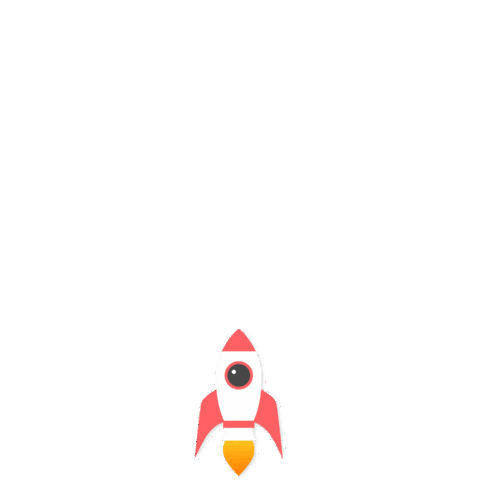 rocket gala Sticker by Galaxy Chat
