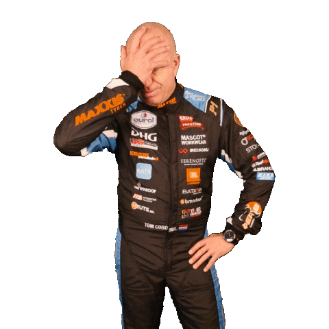 Confused Tom Coronel Sticker