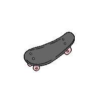 skate breaking Sticker by TEALER
