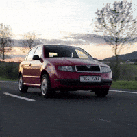 Skoda Fabia GIF