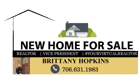 New Home For Sale Sticker by Brittany Hopkins