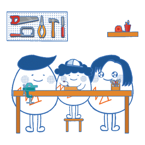 Family Kid Sticker by M21.hk