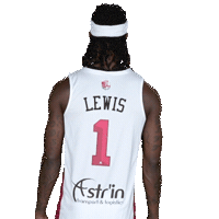 Basketball Jequan Lewis Sticker by JL Bourg