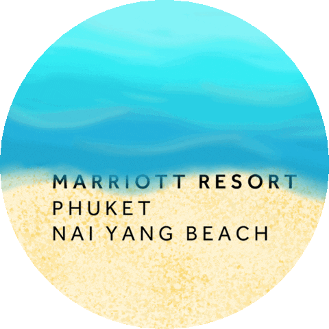 thailand phuket Sticker by Marriottmarquisbkk