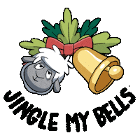Merry Xmas Christmas Sticker by The Sad Times
