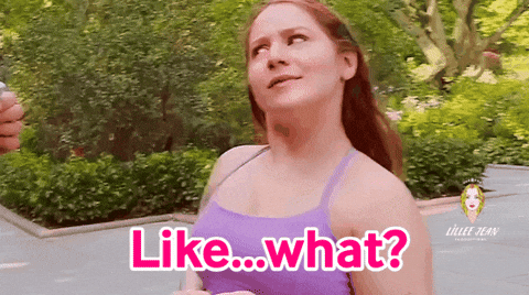 Je Ne Sais Pas Wow GIF by Lillee Jean Trueman