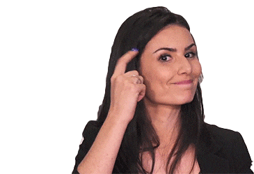 Thinking Think Sticker by Me Poupe!