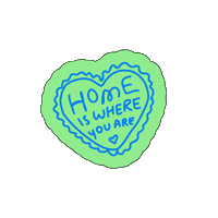In Love Home Sticker
