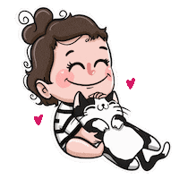 Cat Love Sticker