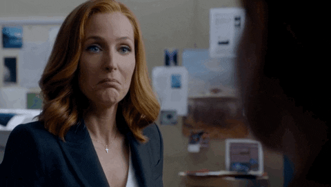 scully mulder GIF by The X-Files
