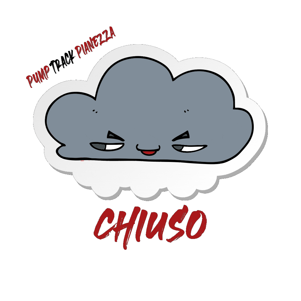 Rain Pump Sticker by PumpTrackPianezza