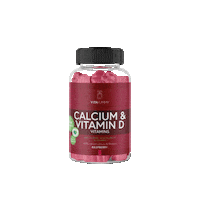 vitayummydenmark vitamins calcium vitaminer vitayummy Sticker
