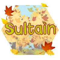 Falling Leaves Autumn Sticker