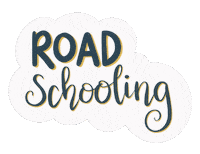 alotandacouple homeschool homeschooling rv life home school Sticker