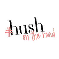 Hushontheroad Sticker by hush homewear