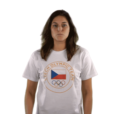 Czech Republic Kiss GIF by Český olympijský tým