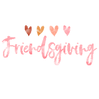 Friends Hearts Sticker