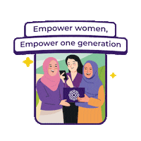 Woman Love Sticker by Amartha