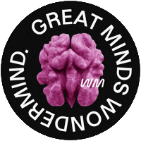 Greatmindswondermind Sticker by wondermind