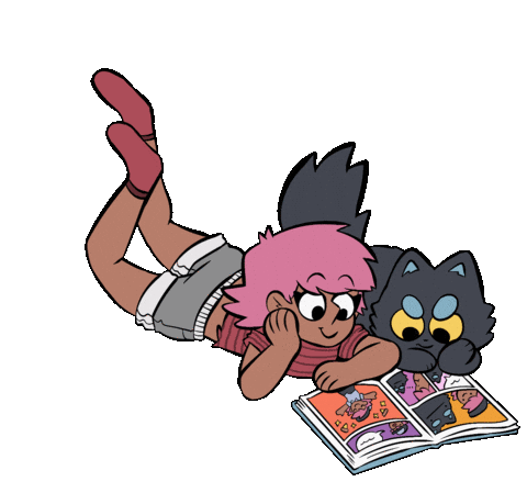 Black Cat Sticker by Sarah Graley