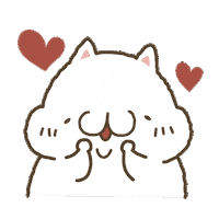 Cat Love Sticker