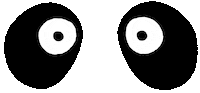 Makeup Eyes Sticker by Lucas Zanotto