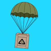 Box Parachute GIF by Psychrome