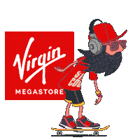 skate Sticker by Virgin Megastore MENA