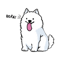 BOOPseattle dog husky boop blizzard Sticker