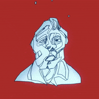 francis bacon animation GIF by Pierrad