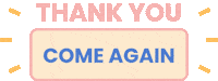 Shopping Thank You Sticker by Par Vous Designs