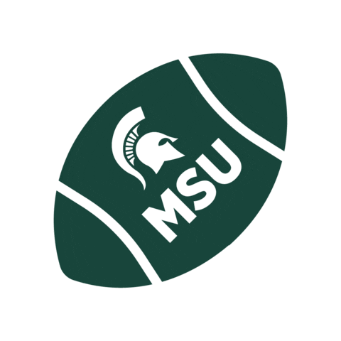 Sport Go Green Sticker by Michigan State University