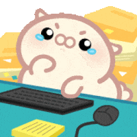 Work 哭 GIF
