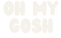 Oh My Gosh Omg Sticker