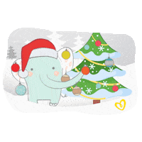 Christmas Tree Sticker by Pampers Belgium - The Netherlands