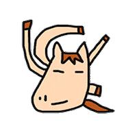 Spring Horse Sticker